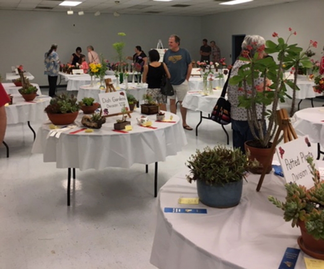 Pictured above is a past Fillmore Flower Show held at the Fillmore Senior Center. Photos courtesy Jan Lee.