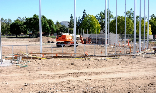 In April of this year Fillmore Unified School District announced the start of improvements to the Fillmore Middle School baseball and soccer fields, thanks to Measure V Bond, passed by residents of Fillmore and Piru in the 2016 election. Pictured above are some progress photos of the work in progress.