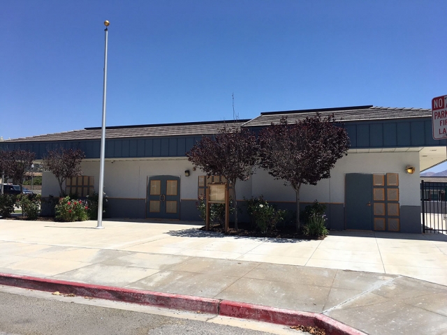 Pictured above is the front office at Mountain Vista Elementary School which received a new coat of paint just in time for the school year. Photos courtesy Superintendent Adrian Palazuelos, Ph.D.