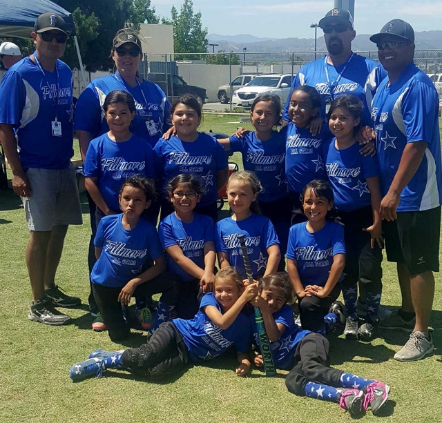 8U Fillmore Softball Girls place top four in El Rio District Tournament, after winning in the June 2016 event. Next they are going to State Championship, July 1-3, 2016.