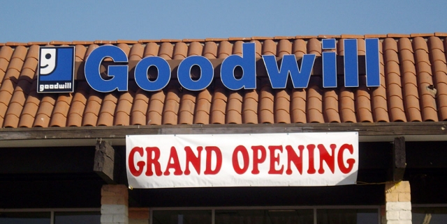 Goodwill held their grand opening last Friday, October 2. The store, located in the Super A parking center, will be opened Monday – Sunday 9 a.m. to 7 p.m. Donations also are being accepted in the back of the store during store hours only. The store has 11 employees.