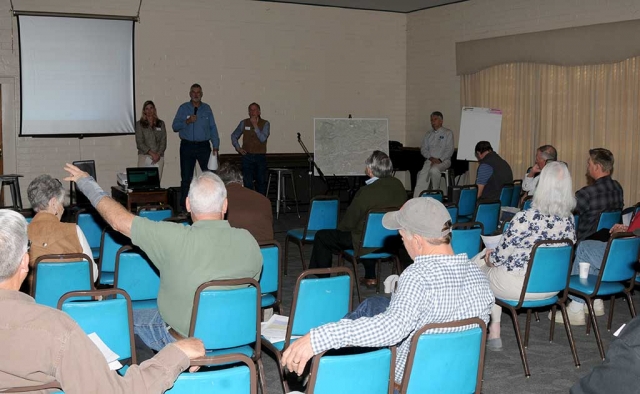 Wednesday, February 7th from 9:00am to 11:00am at the Veteran’s Memorial Building the Fillmore & Piru Water Basins Groundwater Sustainability Agency held a FPBGSA Budget Workshop. Local residents were invited to come and share their thoughts with the Directors of the Agency as well as have their questions or concerns answered.