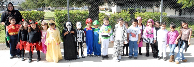 Ms. Vasquez’ class stopped by before they went to Santa Barbara Bank and Trust for candy.