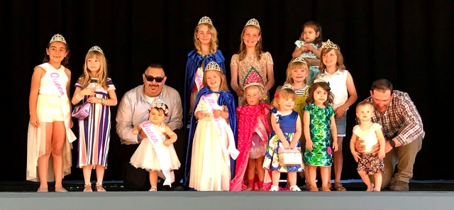 On Saturday, April 7th, at the Fillmore School District Auditorium, Director Heather Stines and the SoCal Fillmore Bears Youth Football & Cheer hosted the Miss and Ms. Heritage Valley Spring Pageant. Pictured above are this year’s pageant participants. The winners of this year’s pageant are as follows: Miss Heritage Valley - Kahrlee Sue Long, Jr. Miss Heritage Valley – Presley Simson-Hollis, Lil Miss Heritage Valley Kalea Kutbach. Ages 0-23 Month division: Queen - Scarlette Garibay, 1st Runner up – Delilah Lynn Pope. Ages 2 -3 Division: Queen – Kahrlee Sue Long, 1st Runner up – Gianna Ponce, 2nd Runner Up – Arianna Contreras, 3rd Runner Up – Harlie Hollis. Ages 4-5 Years Division: Queen – Kalea Kutbach, 1st Runner Up – Mia Bingham. Ages 6-8 Years Division: Queen – Laylah Pacheco, 1st Runner Up – Shelby Chips, 2nd Runner Up – Bella Hollowell. Ages 9-12 Years Division: Queen – Presley Simson-Hollis, 1st Runner Up – Gabriella Bingham. Overall Spring Wear Winners: Kalea Kutbach and Presley Simson-Hollis. Photos courtesy Heather Stines, Director of Miss & Ms. Heritage Valley Pageant.