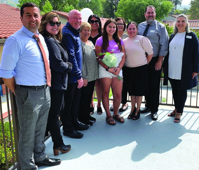 The Fillmore School Board announced Fillmore High School’s 2023 Student of the Year award goes to Alana Garcia. As the winner, she was surprised with balloons and flowers by school staff and board members. Read her full bio below. Photo courtesy https://www.blog.fillmoreusd.org/fillmore-unified-school-district-blog/2023/5/22/alanna-garcia-student-of-the-year-fillmore-high-school-k7t9e.