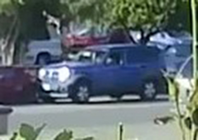 Photograph of the actual vehicle. Photos courtesy Ventura County Sheriff ’s Department.