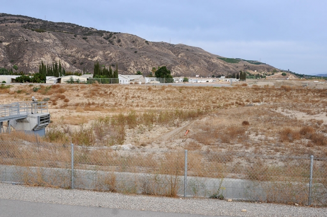 Pictured above is the lot located behind the El Dorado Mobile Home Park where the new Bridges subdivision “Oak Haven” will be located.