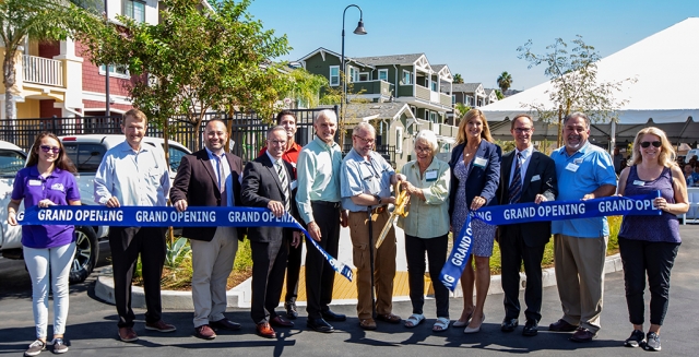 On Tuesday, September 27th, the Grand Opening was held for Fillmore’s Mountain View Apartments. The 77-unit community consists of apartments reserved for extremely and very low-income households, with 8 units designated for those who have suffered homelessness. Pictured are those in attendance for the opening and ribbon cutting in no specific order: State Assembly member Steve Bennett, County Supervisor Kelly Long, Fillmore Mayor Pro Tem Lynn Edmonds, California Housing & Community Development Department representative Hector Leyva, and Joseph Alexander, a representative for Mountain View residents.