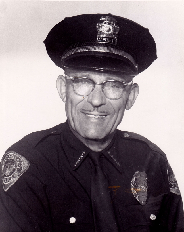 Earl Hume, a traffic officer who came to Fillmore in 1922 and made chief in 1925. Photos courtesy Fillmore Historical Museum.