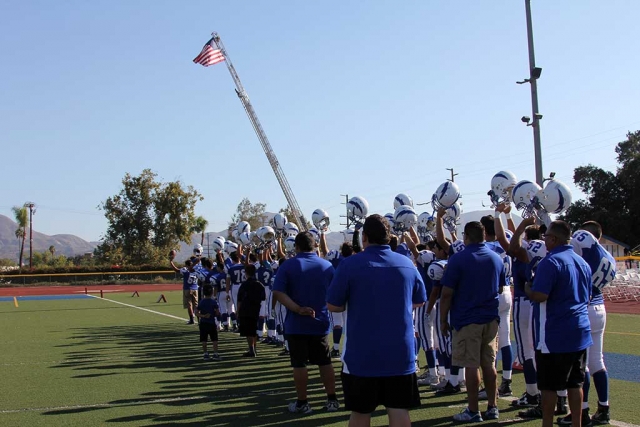 JV Flashes lost 0-7 to long time rival Santa Paula this past Friday September 16th. Photos by Crystal Gurrola.