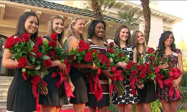Katie Thomson, daughter of Tina Morris Thomson and grand-daughter of Chappy and Jeri Morris, has been chosen as one of the seven young ladies in the Royal Court for the Rose Parade. The Queen will be selected on October 19th. Katie is pictured third from the right in polka-dot dress. Fourth row, from left: Margaret O’Brien (La Canada High School), Tenaya Senzaki (Pasadena High School), Dana Kert (Maranatha High School), Crandalyn Jackson (Marantha High School), Katie Thomson (Flintridge Sacred Heart Academy), and Kyndall Taylor (La Salle High School).