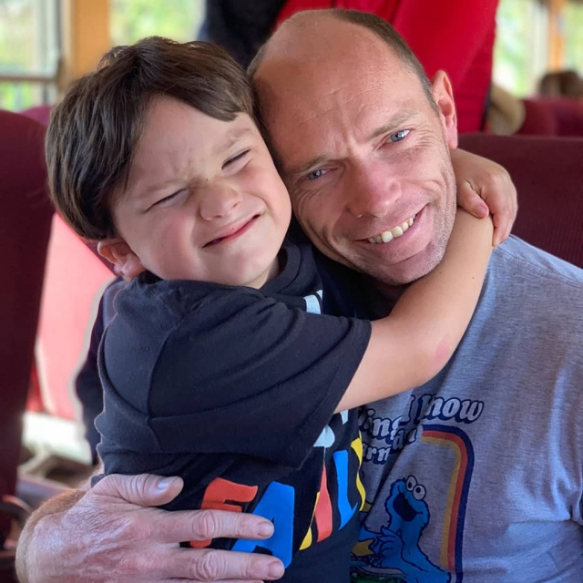 Pictured above are Larry Cassidy and his son Larson, who will be taking part in the Great Cycle Challenge to fight Kids Cancer. Cancer is the biggest killer of kids from disease in the USA; 38 children die every week. Please donate now and support his challenge to fight kids’ cancer!
