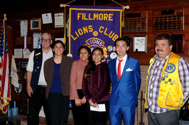 Pictured above are the students who participated in the 83rd Lions Club Speaker contest this past Monday, February 3rd at the Fillmore Scout House.