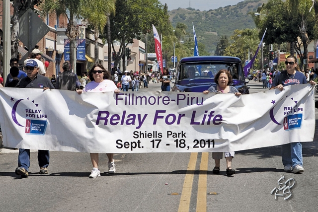 Relay for Life was one of the many participants in the Chamber of Commerce annual May Festival Parade held Saturday, May 21st. [Photos courtesy KSSP Photographic Studio]
