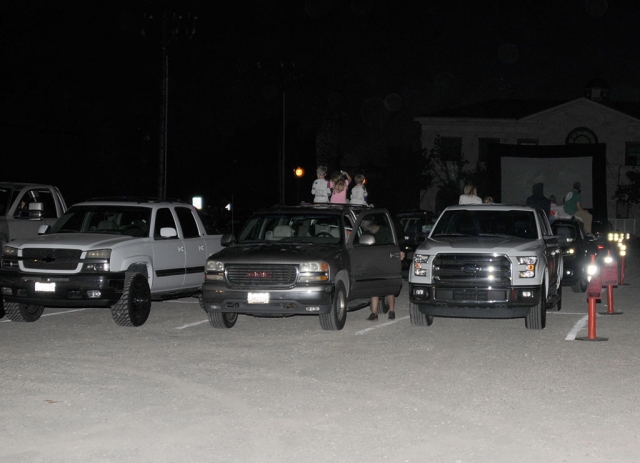 On Friday, August 28th & August 29th, 2020, from 7pm-10pm, the City of Fillmore hosted a Drive-In Movie Night, featuring Disney’s Onward, in the dirt parking lot located in back of Fillmore City Hall. On both Friday and Saturday the lot was filled with cars of family’s and friends enjoying each other, snacks, and a movie from their car.