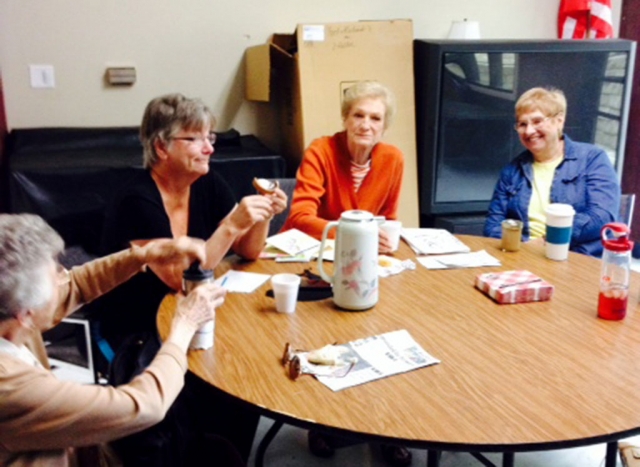 (l-r) Lanie Doll, Sue Cuttriss, Pat Morris and Bev Hurst