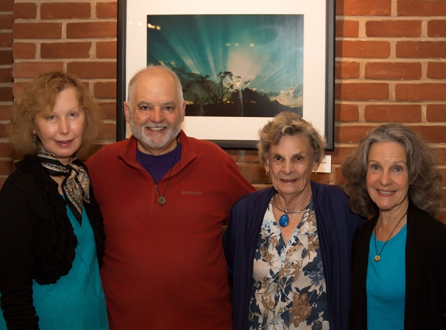 (l-r) Helene Vachet, Brian Berman, Marta Nelson and Julie Heyman. Photo by David Baker. 