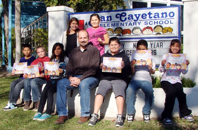 Fillmore High School drama teacher Josh Overton was the guest speaker at San Cayetano’s Peacebuilders Awards.