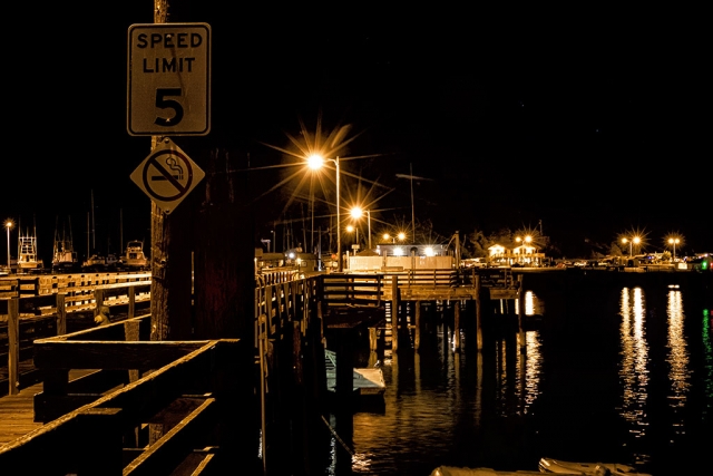 Photo of the Week "Port San Luis boat yard and village from the Harford Pier" by Bob Crum. Photo data: Canon 7DMKII camera, manual mode, Tamron 16-300mm lens at 29mm. Exposure; ISO 1250, aperture f/11, 2-second shutter speed.