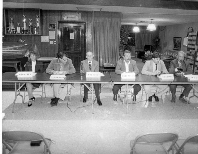 Photo of the Week from the Gazette History Archives. Can you identify this photo or any of the people in it? If so, please add any information about this photograph in the comments section provided at the bottom of this posting. Thank You.