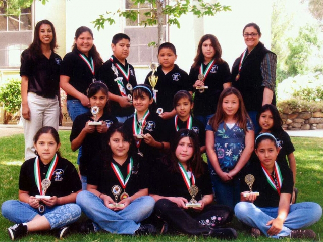 Piru Elementary was represented by Jennifer Morales, Daniela Garcia, Cristal Villa, Itzel Ayala, Saira Garcia, Jazmin Olvera, Mariela Gutierrez, Alexis Ramos, Gerardo Lindsey, Mrs. Silva, Claudia Moreno, Andres Luna, Luis Cruz, Lucero Morales and Ms. Cornejo.