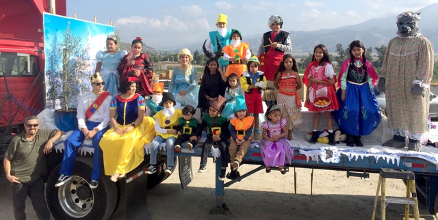 Pictured is La Verne Nursery’s float “Snow White and the 7 Dwarfs” which was one of the top contenders in this year’s parade.