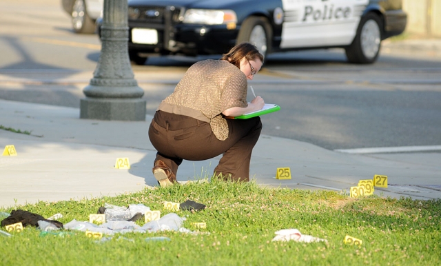 Two Piru residents ages 27 and 22 were injured Wednesday afternoon in an apparent gang-related shooting at a park on Center Street at Piru Square. Both men were transported to local hospitals. The first victim suffered a gunshot wound to the abdomen and was taken to Los Robles Hospital and Medical Center where he underwent surgery.
The second victim suffered non-life threatening wounds to his arm and was taken to Ventura County Medical Center. Investigators determined that Mark Plunkett 33, a Piru resident, was the suspect responsible for the shooting. Deputies located a trailer in Piru, where Plunkett had barricaded himself inside. The Sheriff’s SWAT team was called out, along with negotiators, who spent several hours negotiating with Plunkett. Plunkett surrendered at 10:30 p.m. and was taken into custody. He has been booked at the Pre-Trial Detention Facility on two counts of attempted murder.