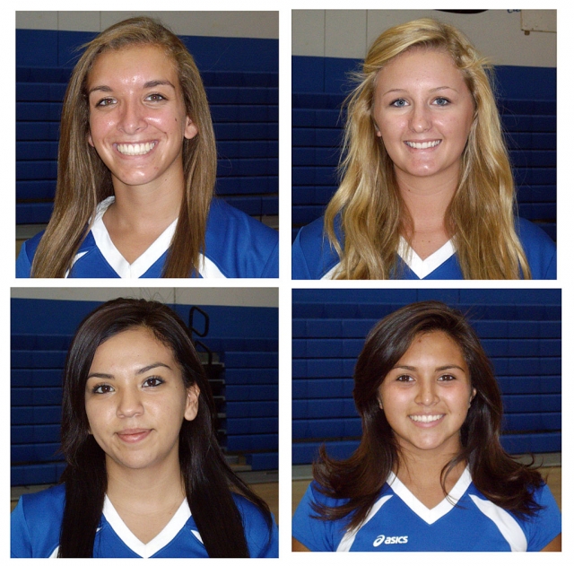 (upper-left) Ana Morino - Fillmore Auto Electric, Michelle Patterson, Vic’s Tires, Friends of V.C. Sup. Courts, (upper-right) Taylor DeZavala, (lower-left) Yvonne Paes, (lower-right) Karinna Carrillo.