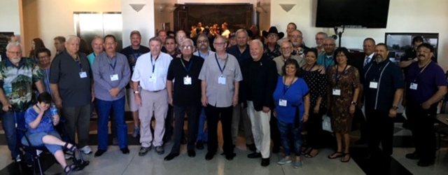 Pictured above are all who attended the plaque dedication ceremony held Saturday, July 20th at Fillmore City Hall in honor of 62 years of service to the Fillmore Citizens by the Fillmore Police Department Officers and Dispatchers from 1925 – 1987. Photos courtesy Manuel Minjares, Field Representative 3rd District Supervisor Kelly Long.