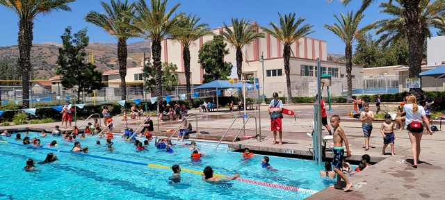 On Tuesday, June 21st, the official first day of summer did not disappoint, with high temperatures reaching the 90s. Fillmore Aquatic Center was swimming with resident’s coming to cool off. The Aquatic Center hosts Recreation Swim times, for $2 per person, minors 13 & under must be accompanied by an adult or minor 16+. Lockers are available for use for 25-cents. Arm wings & life vest are permitted. Pool floats/inflatables are not allowed, donut rings etc. June dates are as follows: June 20th – 23rd 12:30pm – 4pm, June 24th 11am – 3pm, June 25th 12pm – 3pm. For more information visit https://www.fillmoreca.com/departments/parks-and-recreation-department/fillmore-aquatics-center.