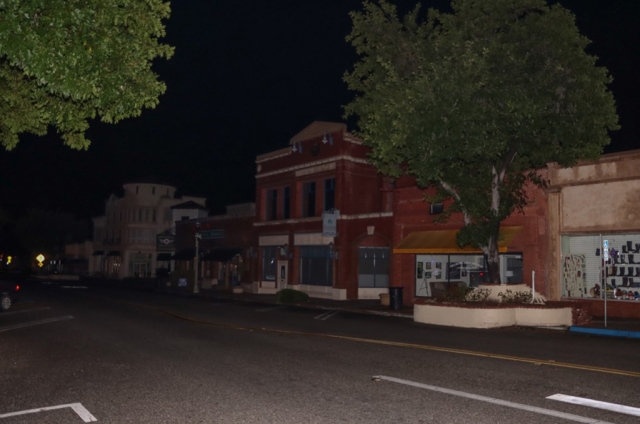 On Sunday, February 26, 2023, at12:05am, downtown Fillmore (Central Avenue) was a little too dark for a midnight cruise. According to bystanders, an Edison pole was sparking and some residents lost power. Fillmore Fire Department arrived on-scene and requested Edison to respond. Power was restored after 45 minutes at approximately 12:45am. SoCal Edison did not post any information regarding the outage. Photo credit Angel Esquivel-AE News.