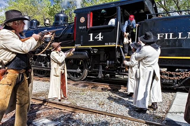 The Great Fillmore Train Robbery...where's the Sheriff when ya need him?