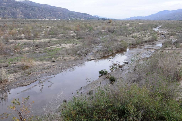 It’s good to see the Santa Clara River rolling along, if slowly, after a 5-year drought. More rain is predicted this week. Thank the Lord and keep it coming.
