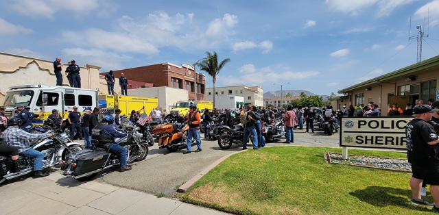 On Saturday, June 4th, the 2022 Sgt. Ron Helus – Ride for the Blue event took place honoring all first responders. This year’s ride began at 6:45am at Simi Valley City Hall. They made stops at the following police stations in this order: Thousand Oaks, Moorpark, Camarillo, Port Hueneme, Oxnard, Ventura, Santa Paula, and at 3pm ended their ride at the Fillmore Police Station. 
