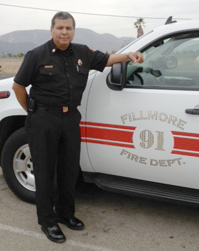 Fire Chief and Interim City Manager Rigo Landeros