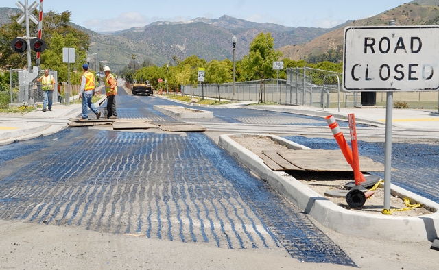 City of Fillmore Road Closure Notice, A Street between Santa Clara Street and Sespe Avenue.