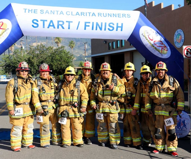 On Saturday, May 20th Fillmore Fire Crew ran in this year’s Heritage Valley 5K/10K Run. Fire crew members ran in their full fire gear and completed the 5K race. Photos Courtesy of Sebastian Ramirez.