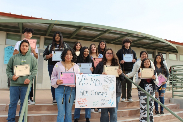 Last Thursday, Sierra High School students and families celebrated the end of the quarter. There was a lot to celebrate! We have 4 early graduates, 23 students returning to Fillmore High School, 21 students who have never been late, as well as another 100 awards were given for academic excellence as great citizenship! To our students graduating: We are so very proud of you! The world is a better place with you in it! To our students leaving us for the high school: Always a Warrior, Forever a Flash! Show them what you are made of! To our students we get to keep a little longer: Keep pushing yourself towards your goals! We can’t wait to see you on January 11th!