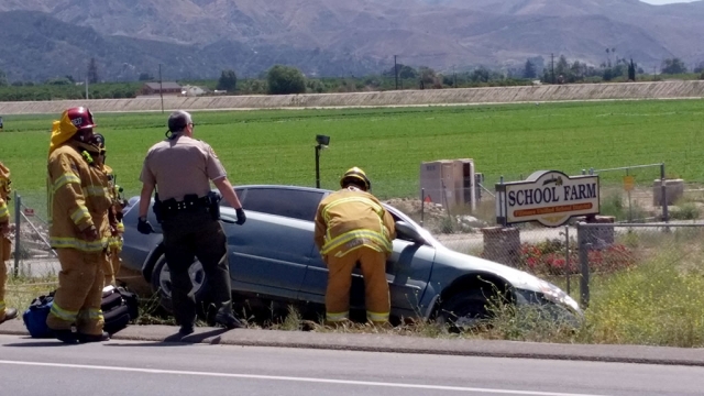 A single vehicle accident took place on Tuesday, June 2 at 2:30 on Chambersburg Road/A Street, at the school farm. Traffic was backed up for about an hour. No injures reported.