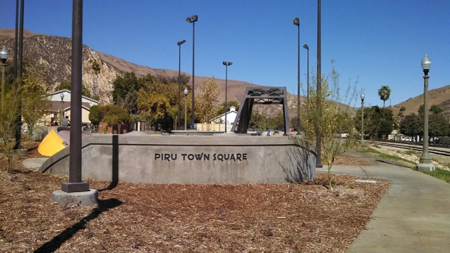 Piru’s Skate Park offers the town’s youth a place to engage in outdoor recreation. The Ventura County Board of Supervisors approved a total of $450,000 in loans and grants back in 2009 for the project. $200,000 in grant monies was part of an allocation of $1.9 million in federal anti-poverty funds distributed to poor communities and groups. A loan of $250,000 from the county to its redevelopment agency for the Piru area was also approved. It will be paid back over a 15-year period, at a rate of approximately $21,000 per year, from taxes collected in the Piru redevelopment zone.