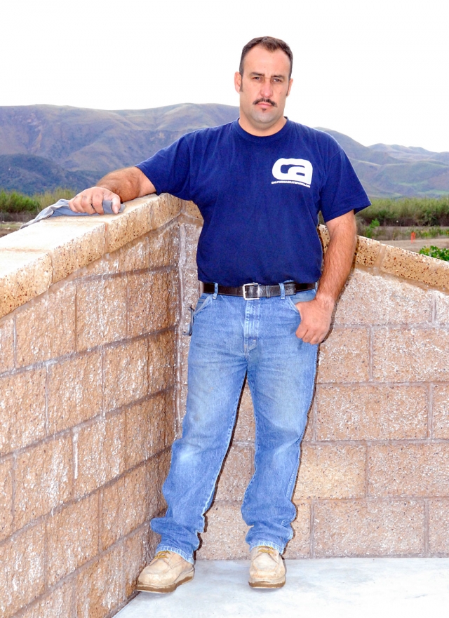 Sergio Bernal, Superintendent for California Skateparks, supervised construction.