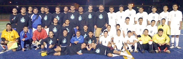 On January 2, 2010 Fillmore HS soccer teams faced the alumni. They defeated the Alumni 4-2. Jose Mariscal scored 1, Marquis Garibay Scored 2, and Javier Valdovinos also scored a goal. Ernesto Ballestoros, and Jose Marsical each had an assist. For the Alumni, Sergio Lara and Dominique Jasso each had a goal. Javier Alcaraz had an assist. The game was played with four quarters each consisting of 25 minutes. In the first quarter Fillmore Flashes faced the 2005 CIF champions, the score at the end of the first quarter was 0-0.