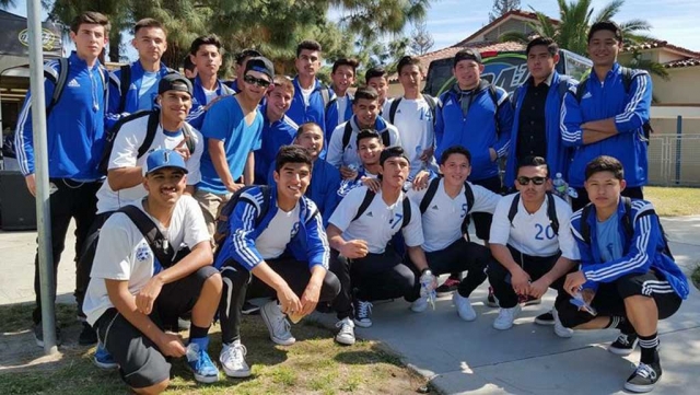 Congratulations FHS Soccer! Boys defeat Dunn 3-1 in Semifinals match Tuesday night and advance to CIF Finals vs Sattleback Valley Christian. CIF Soccer Finals Match, Fillmore vs Saddleback Valley Christian, Saturday, March 5, 2016, 9:30am at Warren High School in Downey, CA. Address: 8141 De Palma St, Downey, CA 90241. Phone #: (562) 869-7306. Cost: $5 for Students with ID and children, $10 for Adults. FHS Alumni offering Flashes gear. Show your support for the team by stopping by the Fillmore High Alumni Office at 540 Sespe Ave #6 (next door to Sheriff's station) between 9am and 5pm this Thursday and Friday and make a donation in exchange for Flashes Hats, Hoodies, Scarfs, Beanies, Coffee Mugs, etc. Show your blue and white colors on Saturday. Go Flashes.