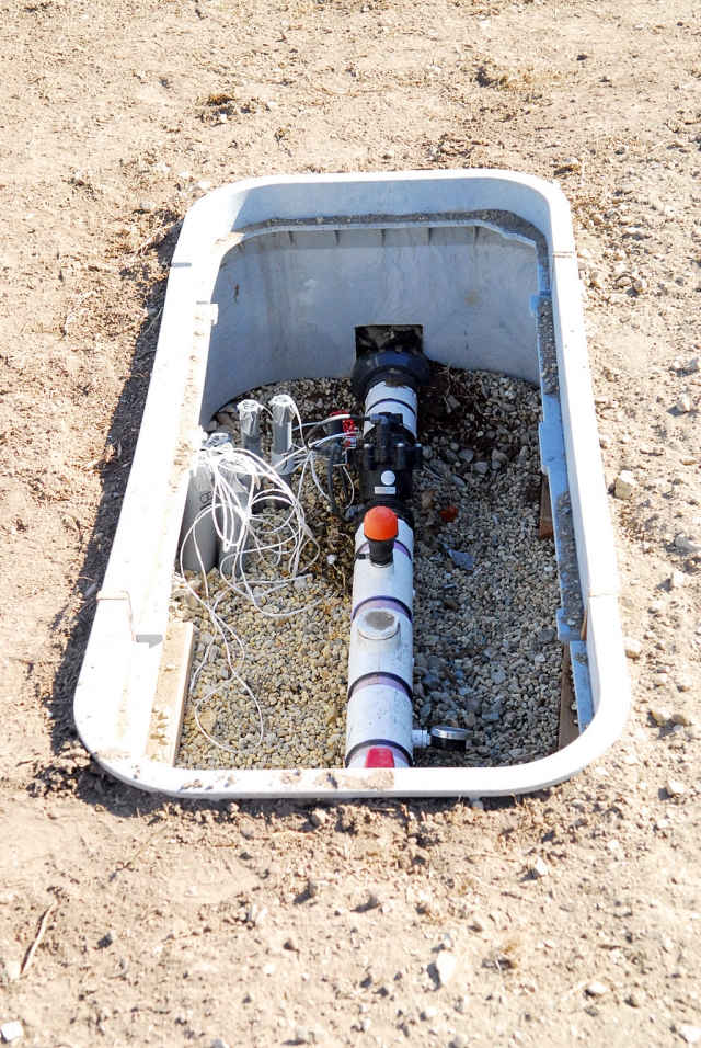 A high-tech sprinkler system was also in place guaranteeing years of beautiful turf.