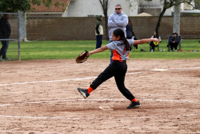 Pictured are photos from Fillmore 8U Girls Cuties vs. Mini Dodgers. Photos courtesy Crystal Gurrola.