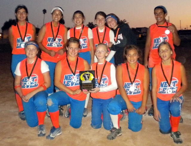 Local 12U fastpitch travel team NEXT LEVEL took 2nd Place at the Halloween Havoc Tournament, a USSSA World Series Qualifier, in Oxnard this past weekend. The team is now qualified for the USSSA World Series in 2011. Pictured (back row) Bailey Huerta, Marissa Ramos, Leah Meza, Tatyanah Castillo, Ciara Vente, Sierra Huerta; (bottom row) Karissa Ibarra, Macie Wokal, Tayor Brown, Arianna Rivas, Sonya Gonzales.