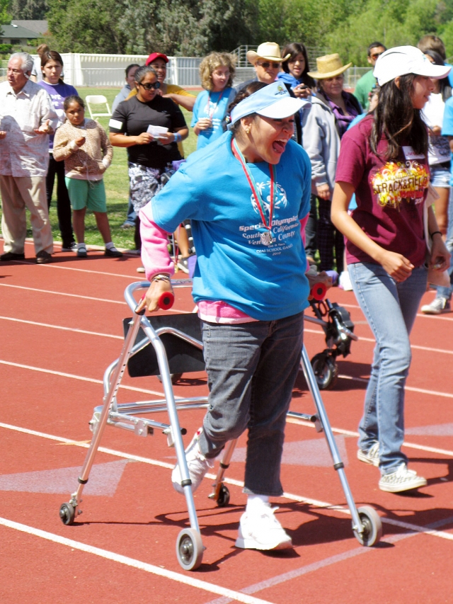 Loena Perez Participated in the Special Olympics on Saturday. Congratulations Loena!