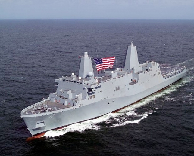 The USS New York.