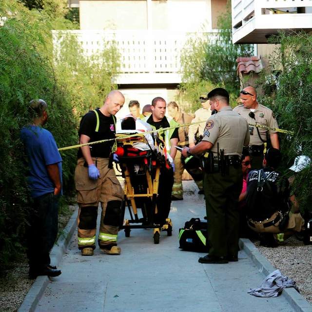 On Sunday, October 1st at approximately 5pm crews responded to a stabbing in the 300 block of Fillmore Street. Injuries were non-life threatening, and the incident is still under investigation. Photo courtesy Fillmore Fire Department.