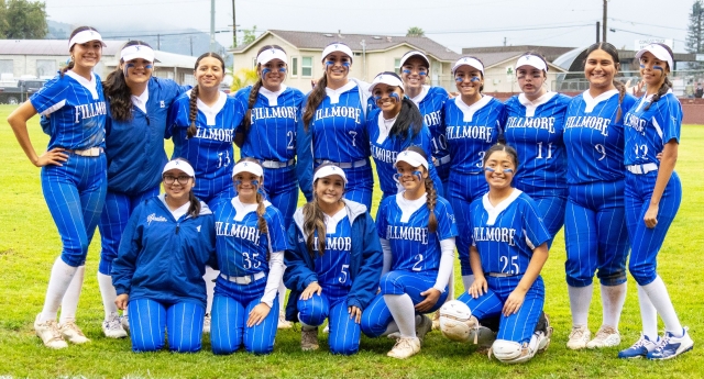 On Thursday, March 27, 2025, Flashes Girls Softball took on long-time rival Santa Paula in their territory. After a long, tough game, the Flashes claimed victory, 6-5 in the 8th inning. Above are the Lady Flashes after their victory. Photo credit Crystal Gurrola. 